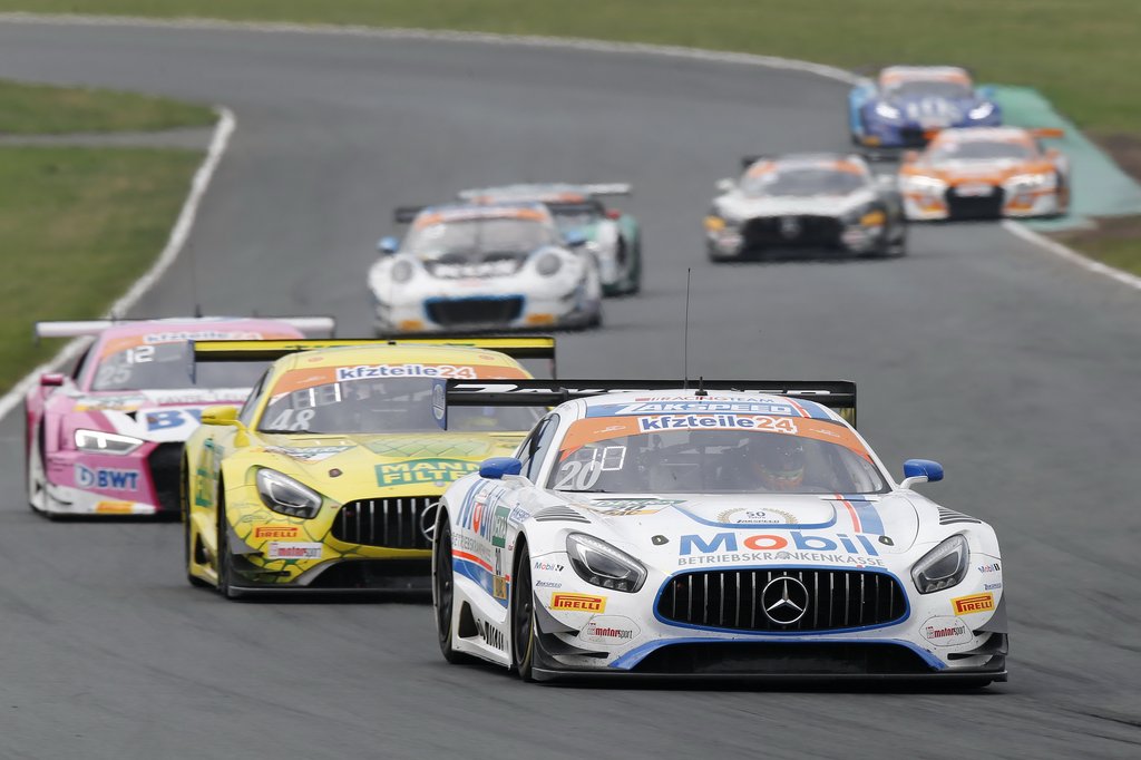 Nicolai Sylvest kørte på Oschersleben sit første løb med sin nye makker Kim-Luis Schramm